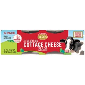 Kemps Single Serve Cottage Cheese 12 pk.