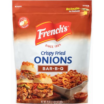 French's Crispy Fried Onions, BBQ (24 oz.) - Sam's Club