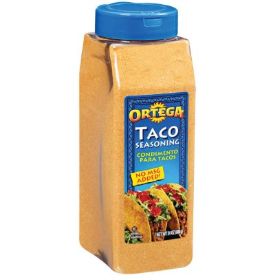 Ortega % Less Sodium Taco Seasoning, 4.3 Oz 