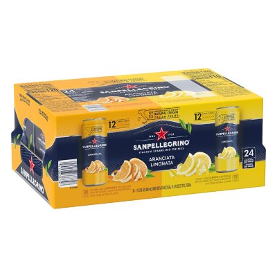 San Pellegrino Melagrano and Arancia Flavored Sparkling Water Cans with  Italian Fruit Juice, 6 pk / 11.15 fl oz - Kroger