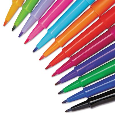 Paper Mate Flair 24pk Felt Pens 0.7mm Medium Tip Multicolored