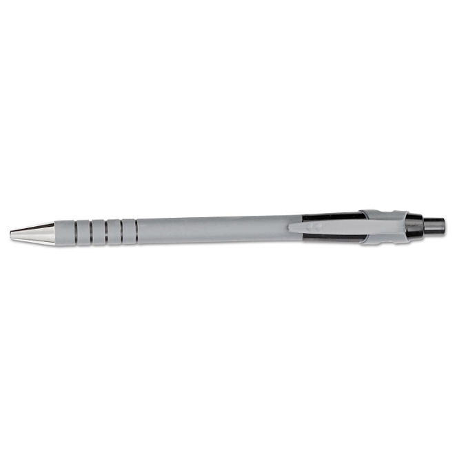 Paper Mate - FlexGrip Ultra Recycled Ballpoint Retractable Pen, Black Ink, Fine - 12 ct. 