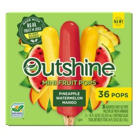 Outshine Fruit Pops, Variety Pack, Frozen, 36 ct.