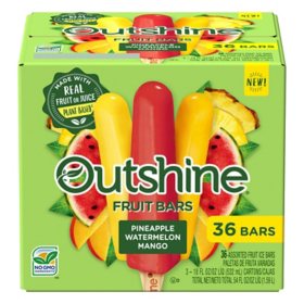 Outshine Fruit Pops, Variety Pack, Frozen, 36 ct.