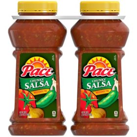 Pace Chunky Salsa, Medium 38 oz., 2 ct.