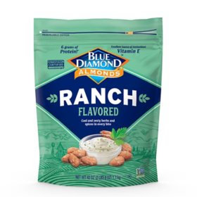 Blue Diamond Ranch Flavored Almonds, 40 oz.