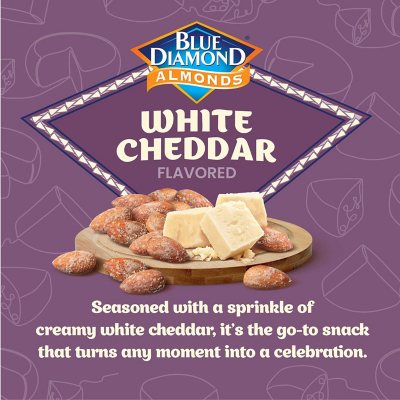 Blue Diamond White Cheddar Almonds, 40 oz.