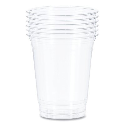 1000-Pack 10 oz Bulk Clear Disposable Plastic Cup Cold Drinking Beverage Cups 