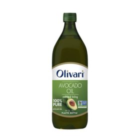 Olivari 100% Pure Avocado Oil PET Bottle, 34 fl. oz.