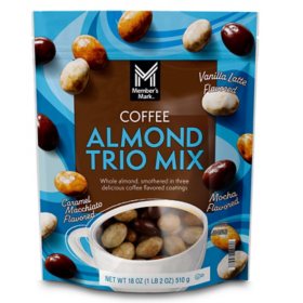 Members Mark Chocolate Coffee Almond Trio Mix, 18 oz.