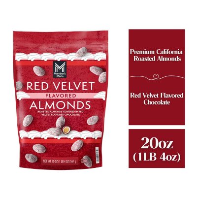 Member's Mark Red Velvet Almonds, 20 oz.