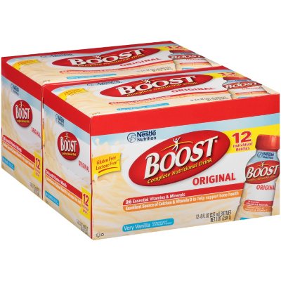  BOOST Original Nutritional Drink, Very Vanilla, 8 Fl