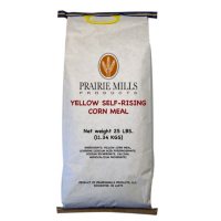Prairie Mills Yellow Self-Rising Corn Meal (25 lbs.)