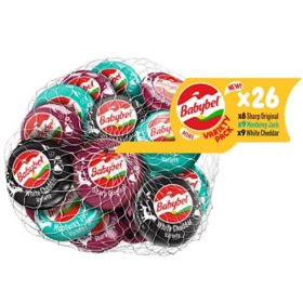 Babybel Cheese Variety Pack, 26 ct.