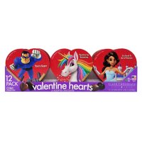 Elmer Chocolate Assorted Chocolate Comic Valentine Hearts (12 ct.)