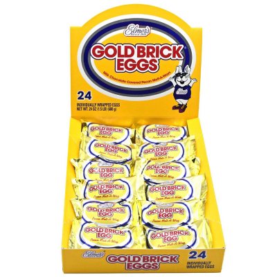 Elmer Chocolate Easter Gold Brick Eggs, 24 ct. - Sam's Club