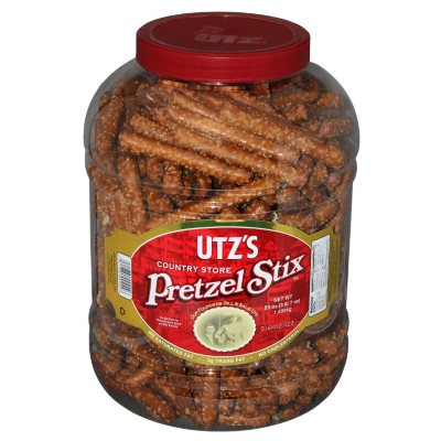 Utz Country Store Pretzel Stix Barrel (55 oz.) - Sam's Club