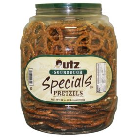 Utz Sourdough Special Pretzel Canister 3.25 lbs.