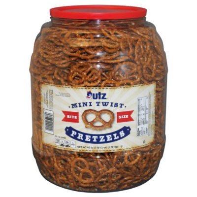 Utz Mini Twist Pretzels (60 oz.) - Sam's Club