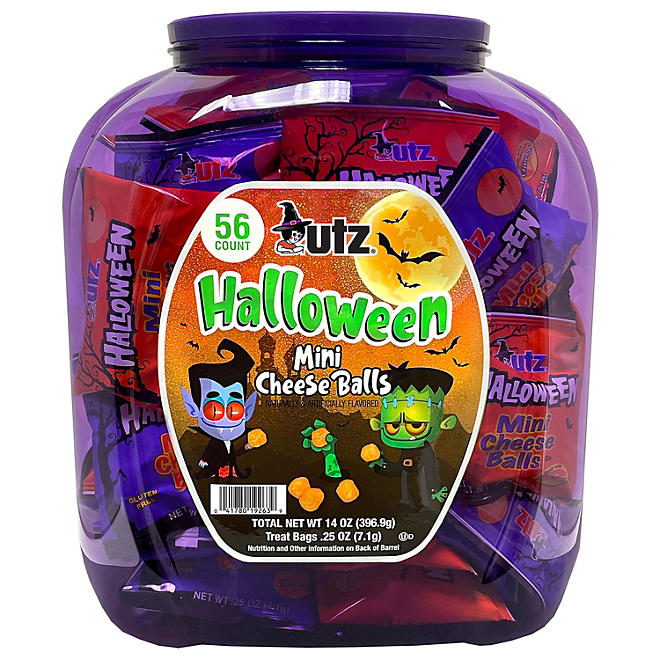 Utz Halloween Mini Cheese Balls (56 ct.)