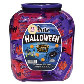 Utz Halloween Mini Cheese Balls, 56 ct.