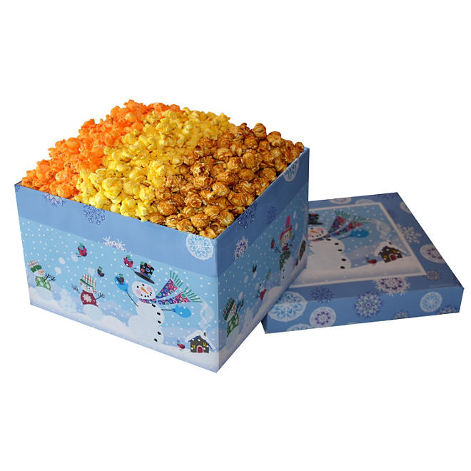 Popcorn Lovers Gift Box - Snow Kids design (23 oz.)