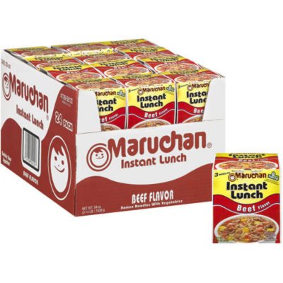 Maruchan Instant Lunch Beef Flavor - 24/ - Sam's Club