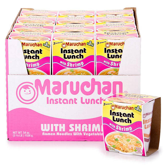 Maruchan Instant Lunch With Shrimp (2.25 oz., 24 ct.)