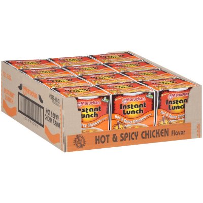 Maruchan Instant Lunch Hot & Spicy Chicken -12 ct. - Sam's Club