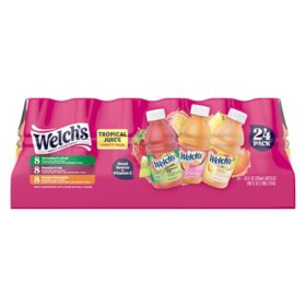 Welch's Tropical Drink Juice Variety Pack 10 fl. oz., 24 pk.