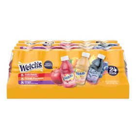 Welch's Variety Pack 10 oz.,  24 pk.