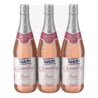 Welch's Non-Alcoholic Sparkling Rosé Grape Juice Cocktail (25.4 fl. oz., 3 pk.)