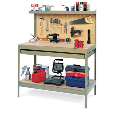 Gorilla Rack Deluxe 5ft. Workbench, Model# GR2102B