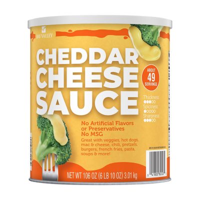 Bay Valley Cheddar Cheese Sauce (106 oz.) - Sam's Club