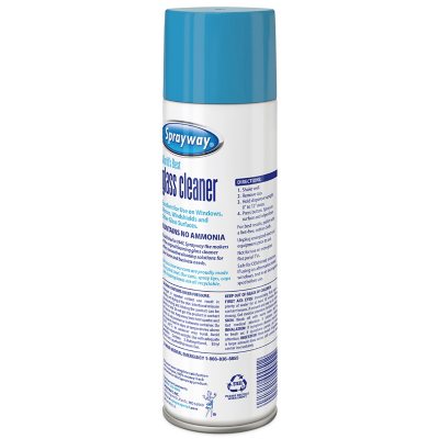 Sprayway SW Glass Cleaner 5 oz Can Semi Stable White Foam Aerosol 048