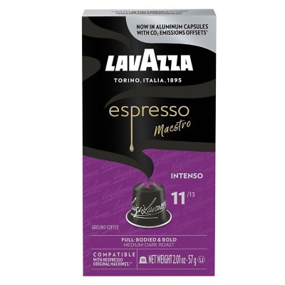 Lavazza Espresso Maestro Intenso Aluminum Compatible Capsules – Italy Best  Coffee