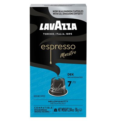 Lavazza BLUE Decaf Espresso Capsules / Pods