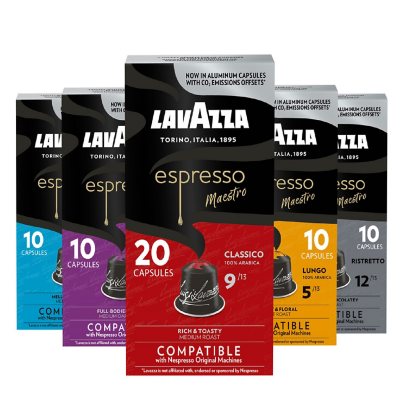 Lavazza Nespresso Capsule Espresso Lungo