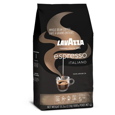 Lavazza Medium Roast Whole Bean Coffee, Caffe Espresso(35.2 oz.) - Sam's  Club