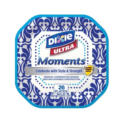 Dixie Ultra Moments 8 Paper Plates 26ct. 6pk. Sam s Club