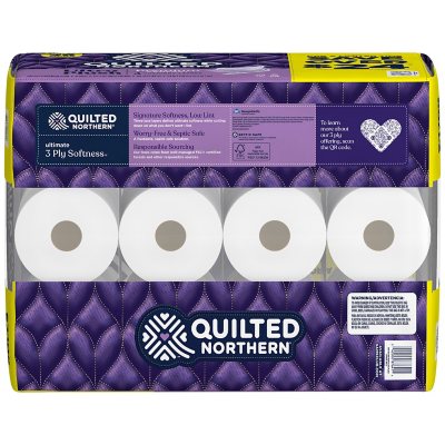 Quilted Northern Ultra Plush Toilet Paper 4 Mega Rolls – The Krazy Coupon  Outlet