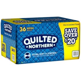 Quilted Northern Ultra Soft & Strong Toilet Paper (328 sheets/roll, 36 rolls)