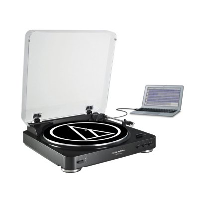 Audio-Technica AT-LP60-USB Fully Belt-Drive Stereo Turntable (USB & Assorted - Sam's Club