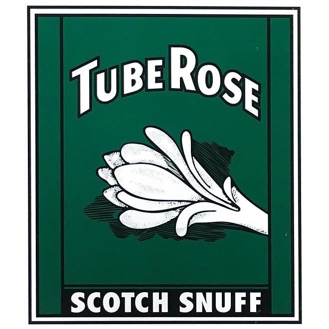 Tube Rose Scotch Snuff (1.15 oz. can, 12 ct.)