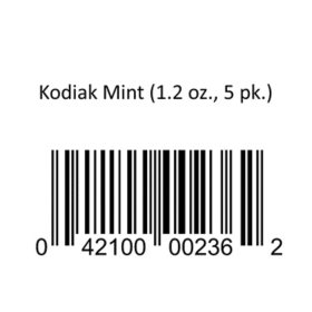 Kodiak Mint 1.2 oz., 5 pk.