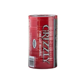 Grizzly Natural Fine Cut Tobacco 1.2 oz., 5 pk.