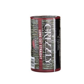 Grizzly Long Cut Straight Tobacco 1.2 oz., 5 pk.