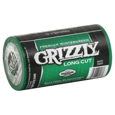 Grizzly Wintergreen Paracord Promo Tobacco Dip Can Holder ~ Survival Empty  Can