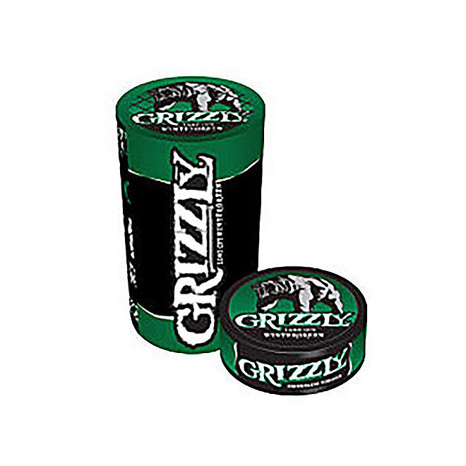 Grizzly Wintergreen Pouch, Pre-Priced (roll, 5 ct.)