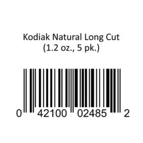 Kodiak Natural Long Cut (1.2 oz., 5 pk.)